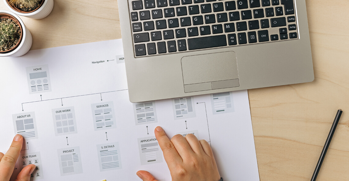 XML Sitemap and laptop